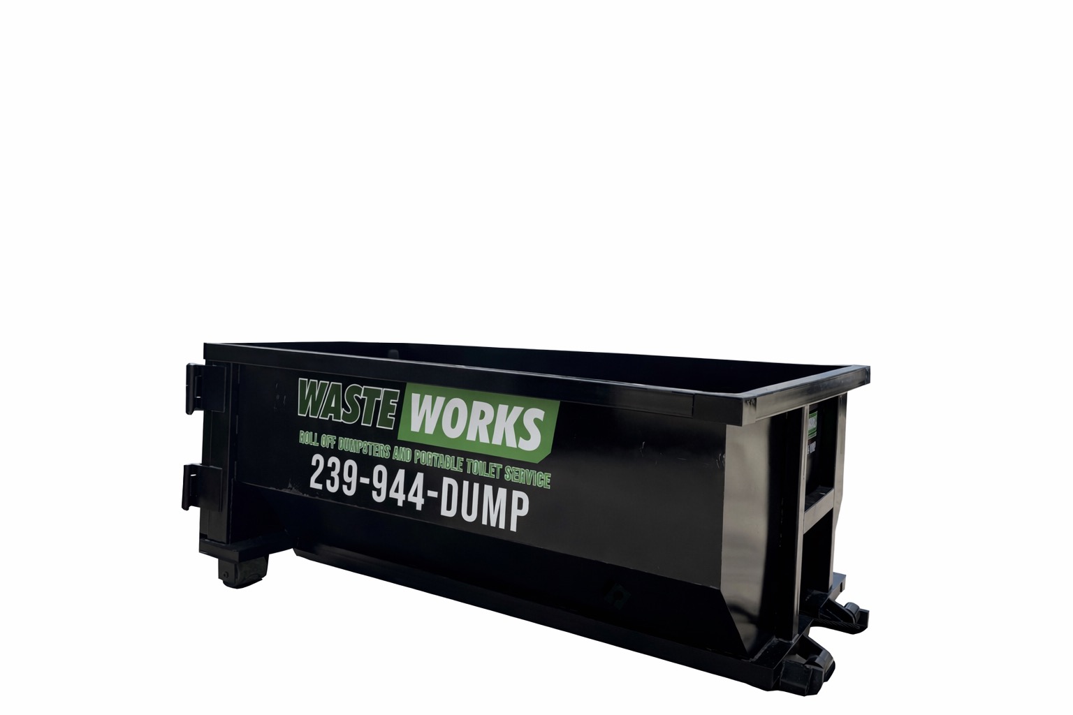 10-yard dumpster